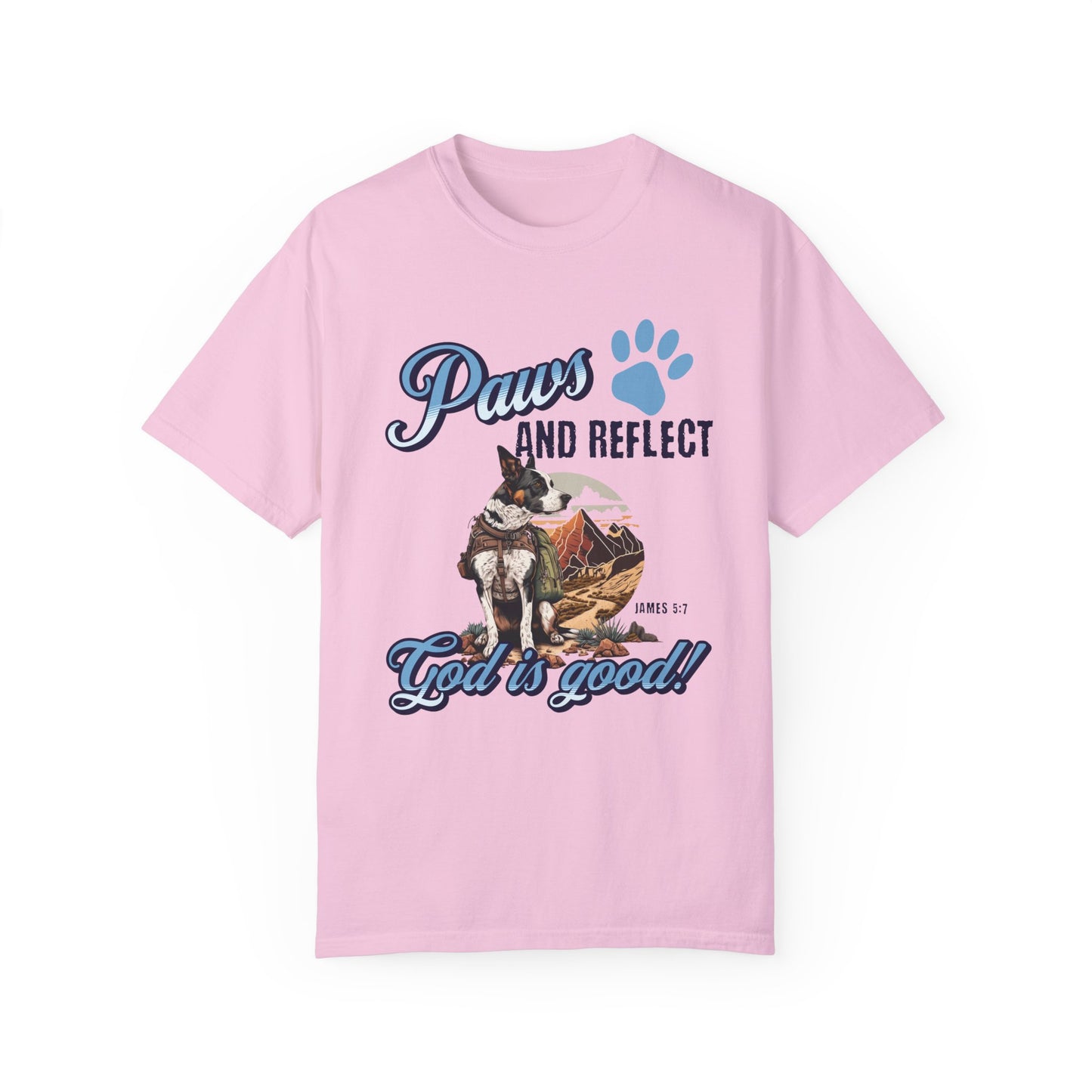 Paws and Reflect. God is Good Tee