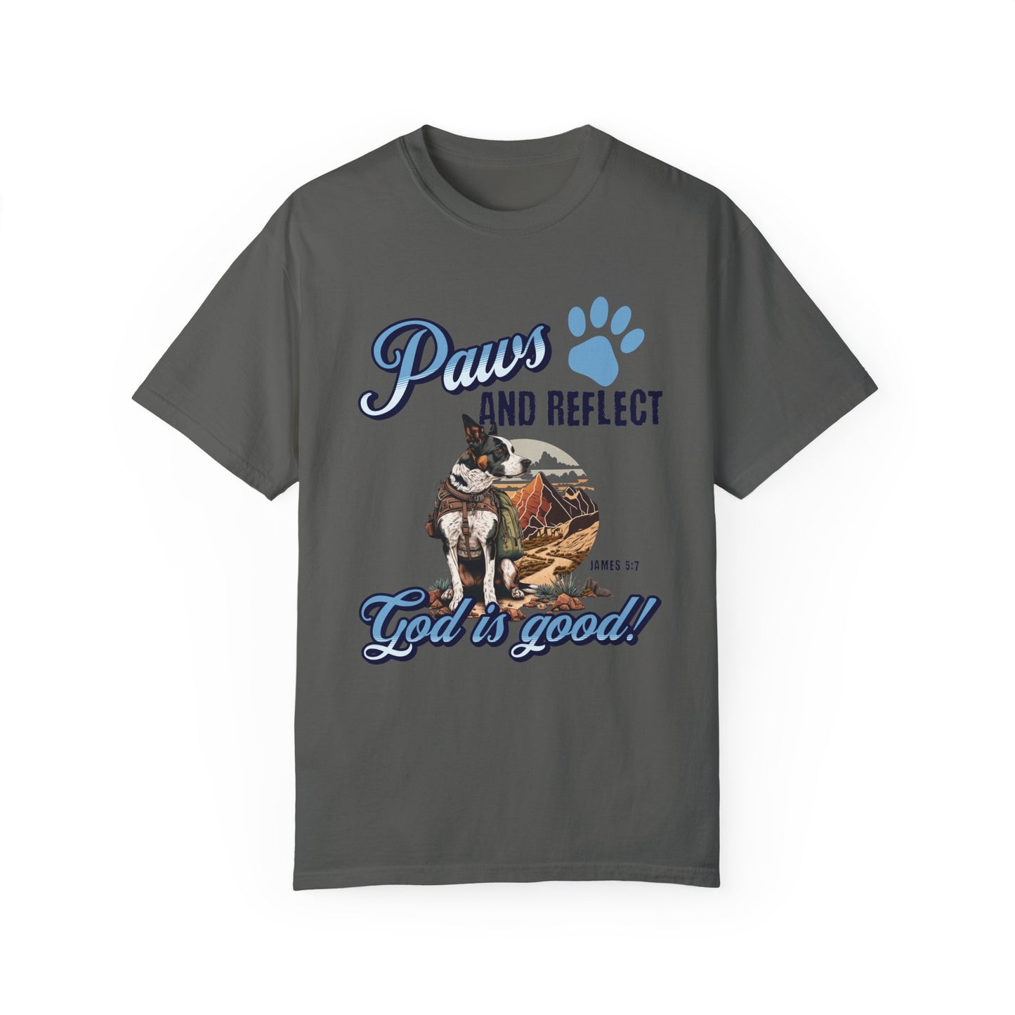 Paws and Reflect. God is Good Tee