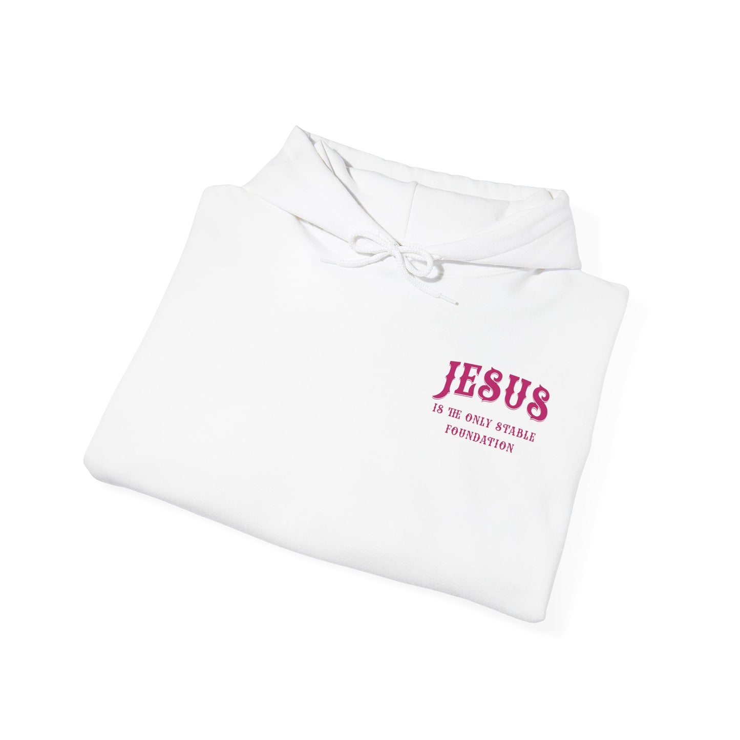 Jesus is the Only Stable Foundation Horse Lovers Hoodie