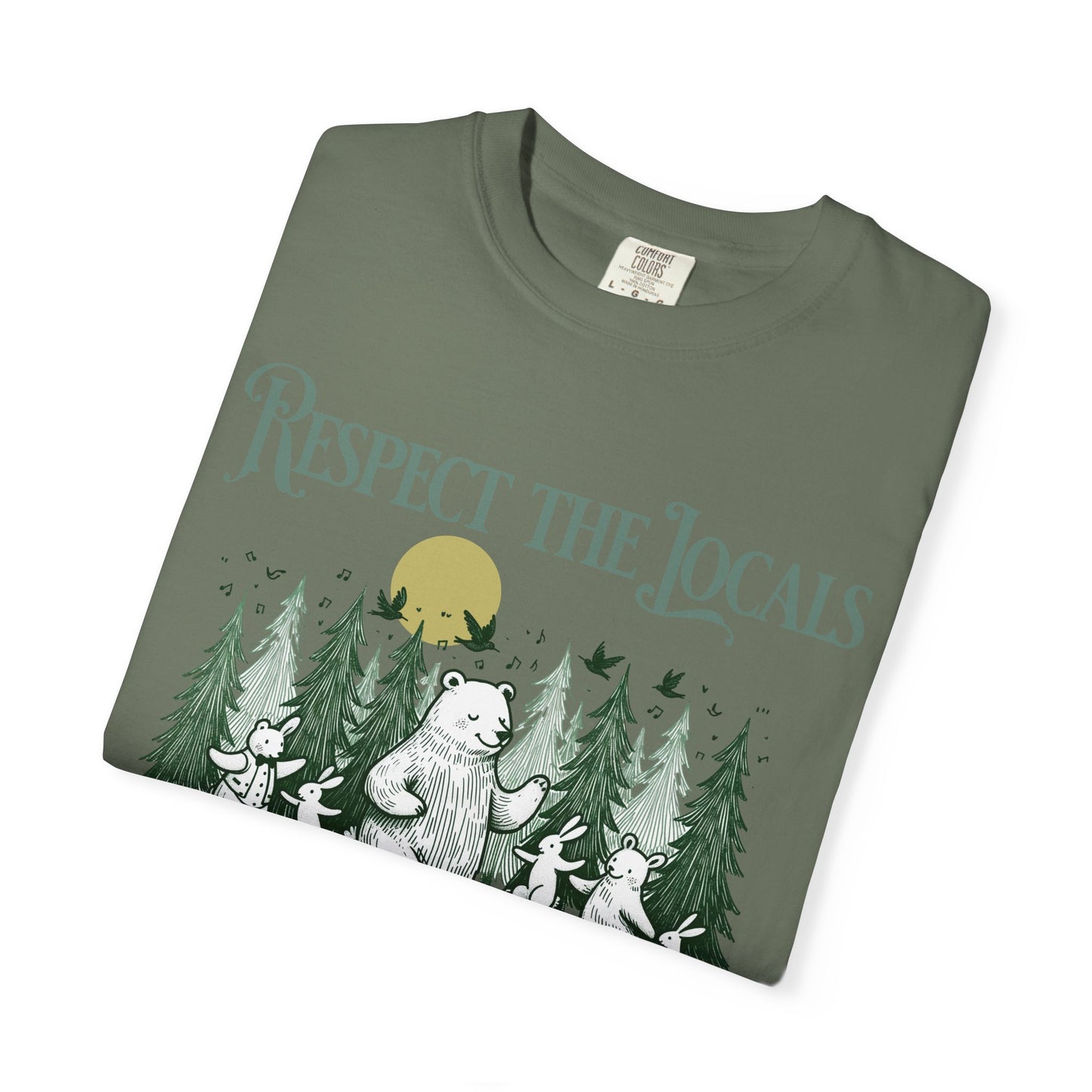 RESPECT THE LOCALS Christian Tee