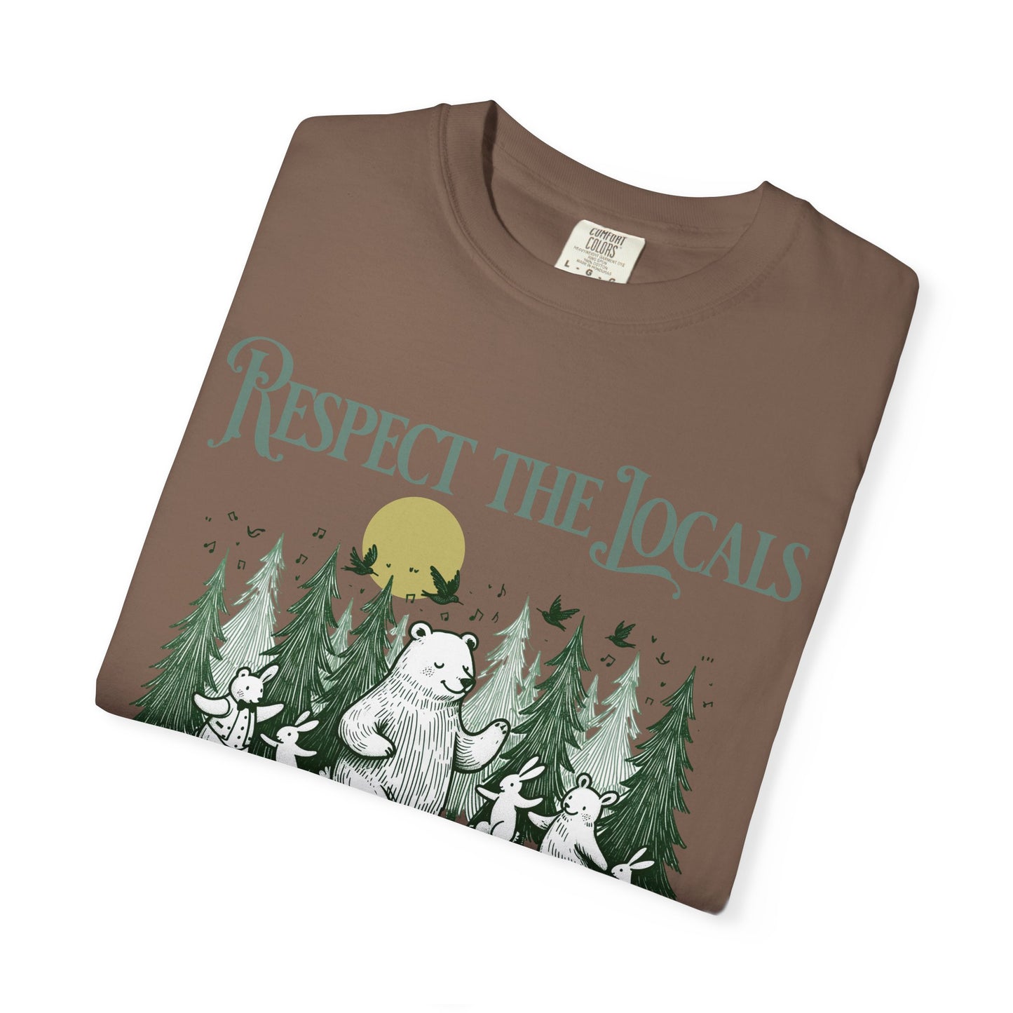 RESPECT THE LOCALS Christian Tee