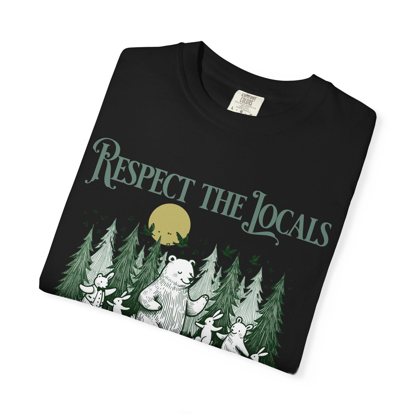 RESPECT THE LOCALS Christian Tee