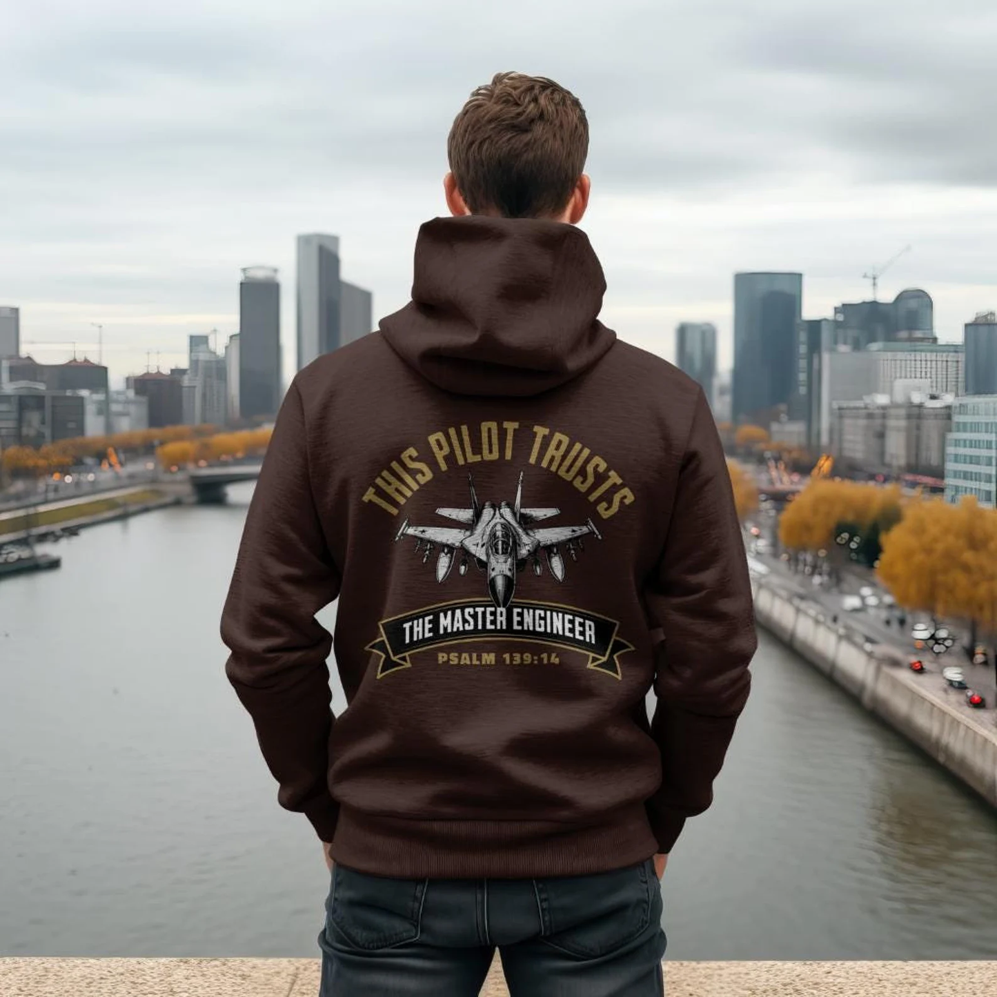This Pilot Trusts the Master Engineer Aviation Hoodie