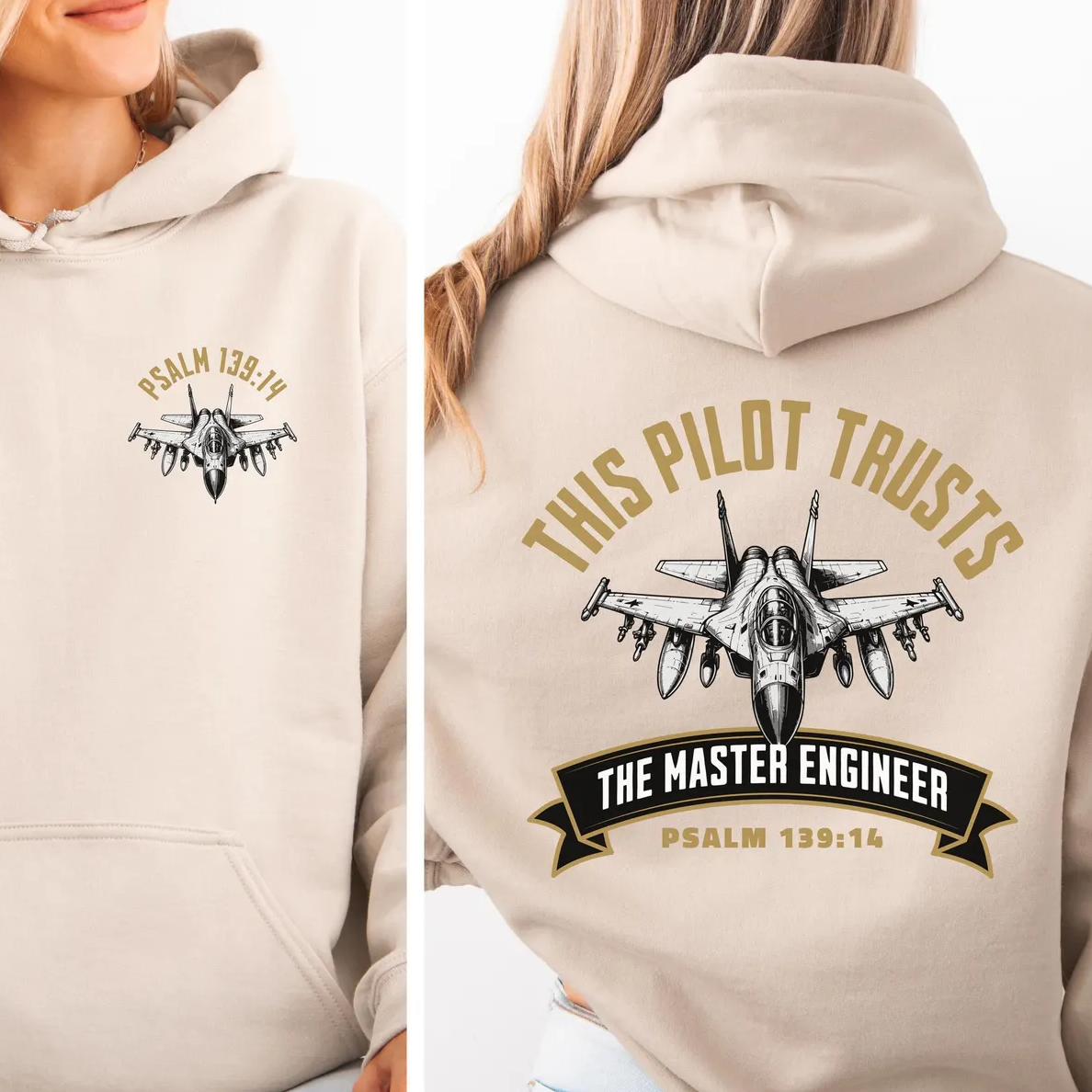 This Pilot Trusts the Master Engineer Aviation Hoodie