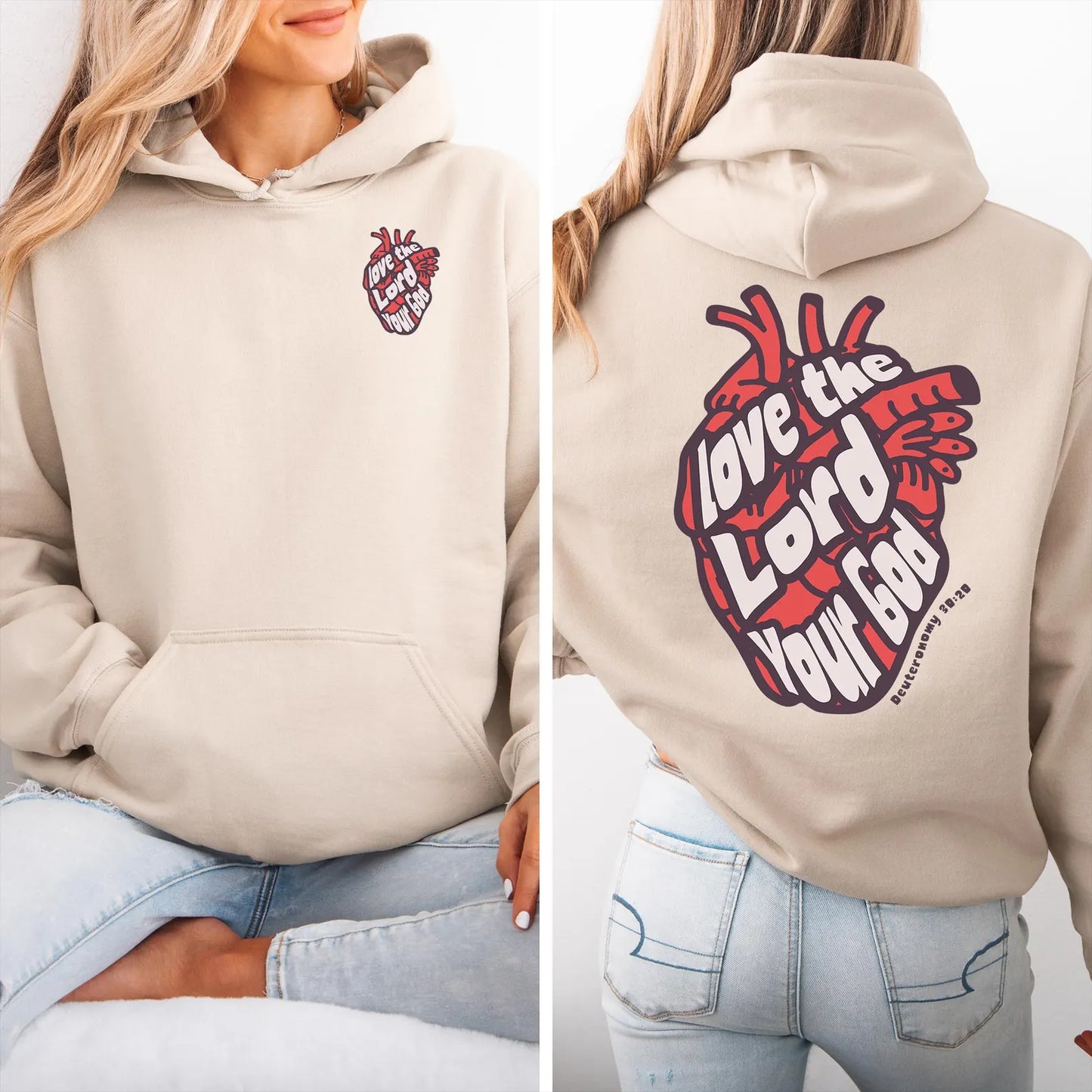Love The Lord Your God Hoodie
