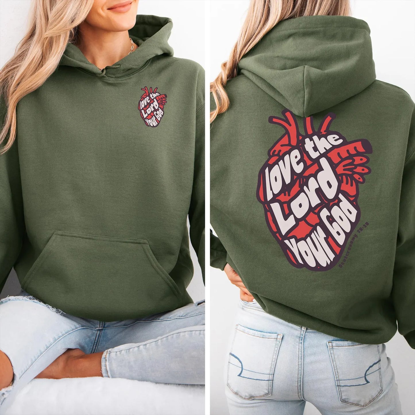 Love The Lord Your God Hoodie