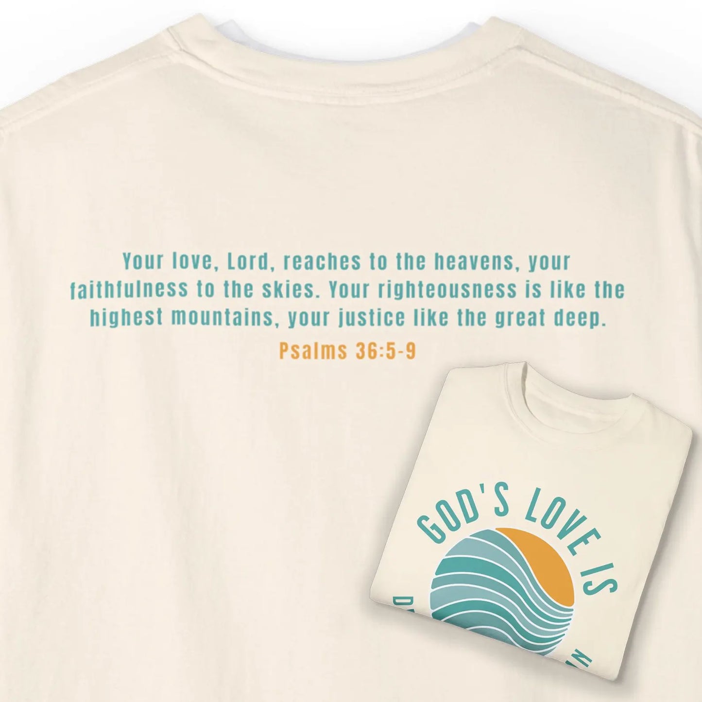 God's Love is Deeper Than the Ocean Tee