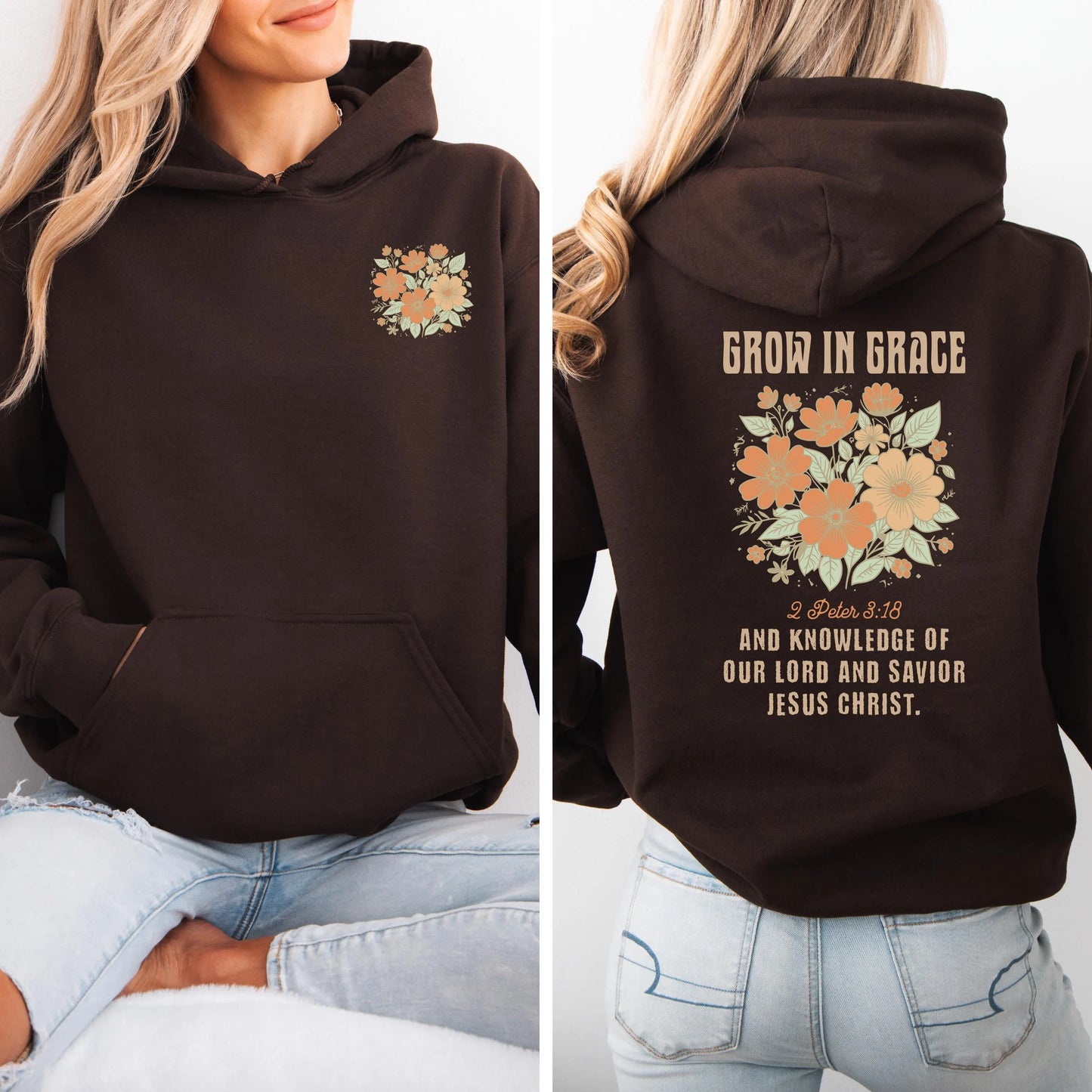 Grow In Grace Hoodies
