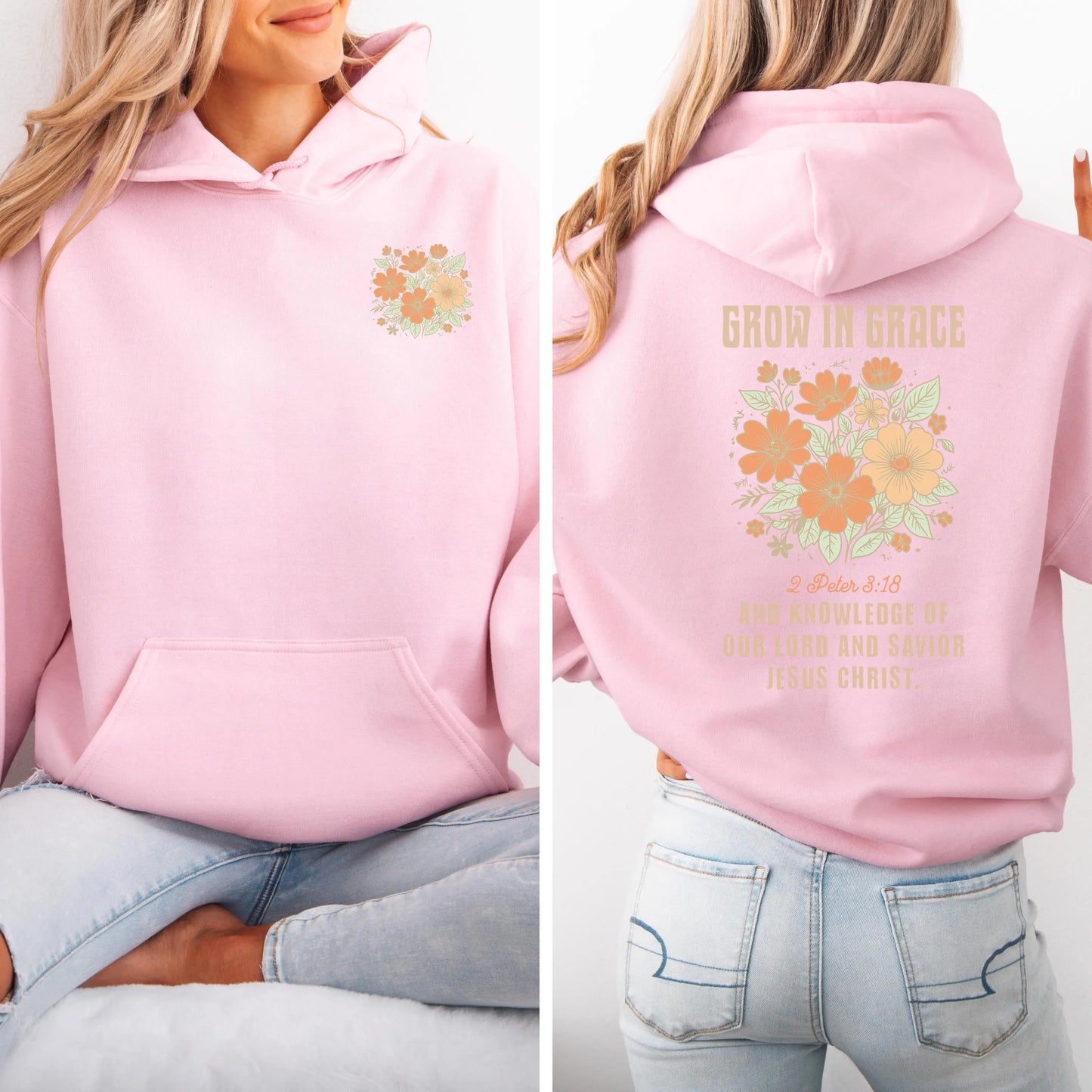 Grow In Grace Hoodies