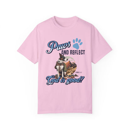 Paws and Reflect. God is Good Tee