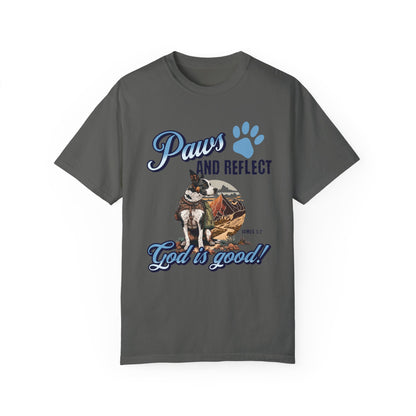 Paws and Reflect. God is Good Tee