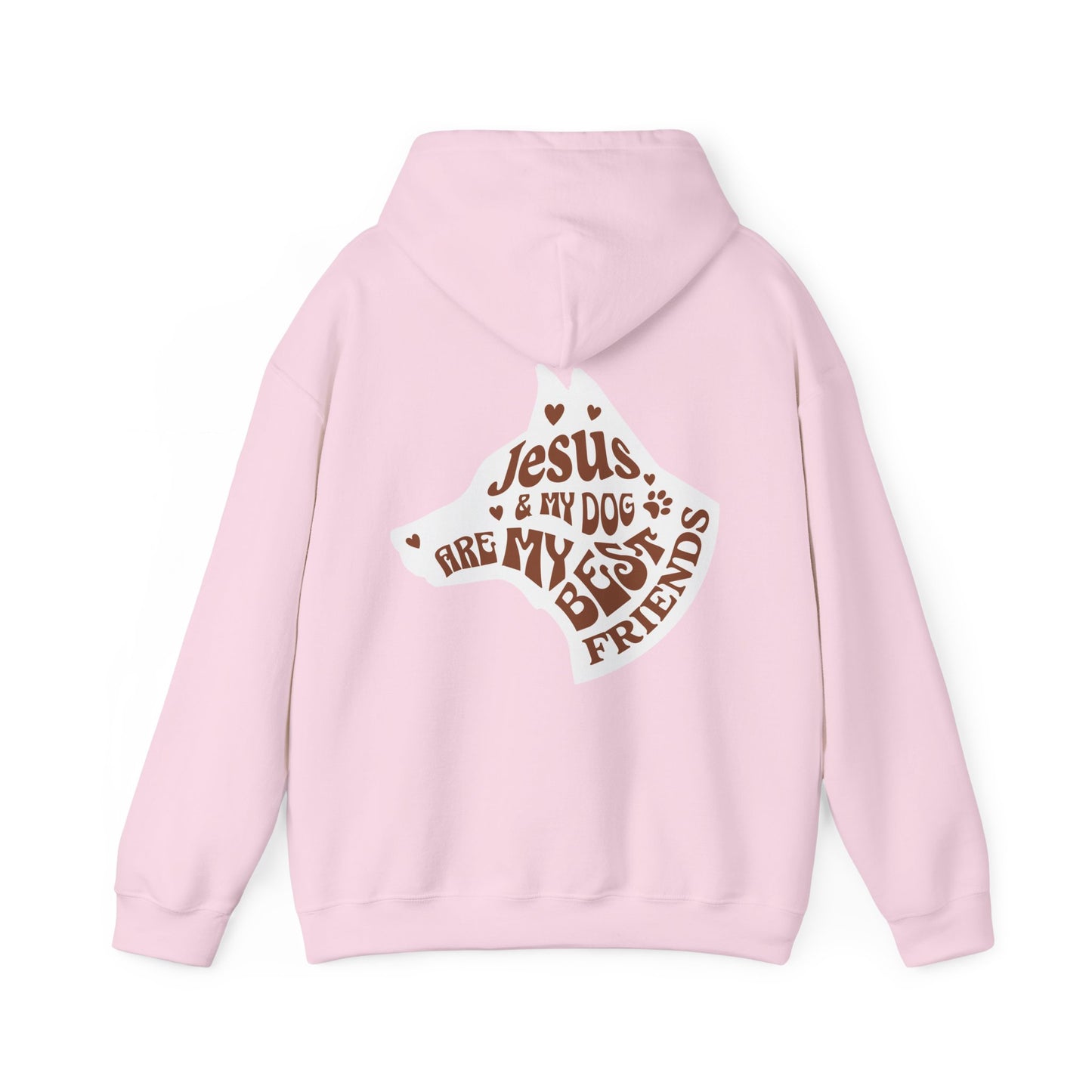 Jesus and My Dog are My Best Friends Hoodie