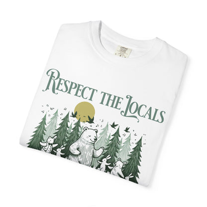 RESPECT THE LOCALS Christian Tee