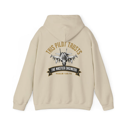 This Pilot Trusts the Master Engineer Aviation Hoodie