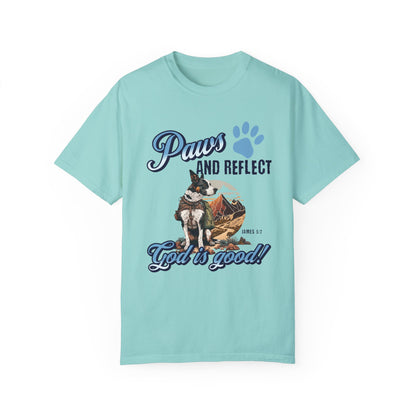 Paws and Reflect. God is Good Tee