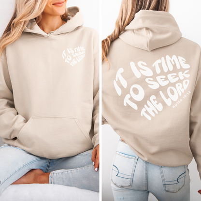 It is Time to Seek the Lord Hoodie