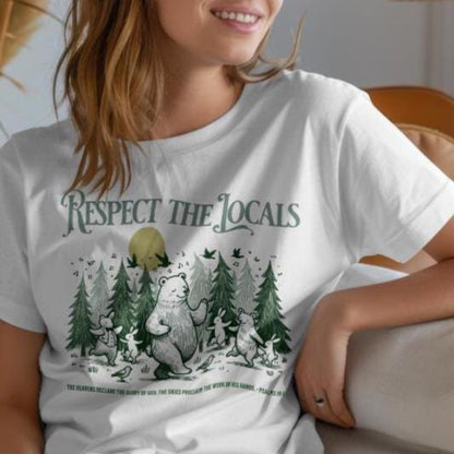 RESPECT THE LOCALS Christian Tee