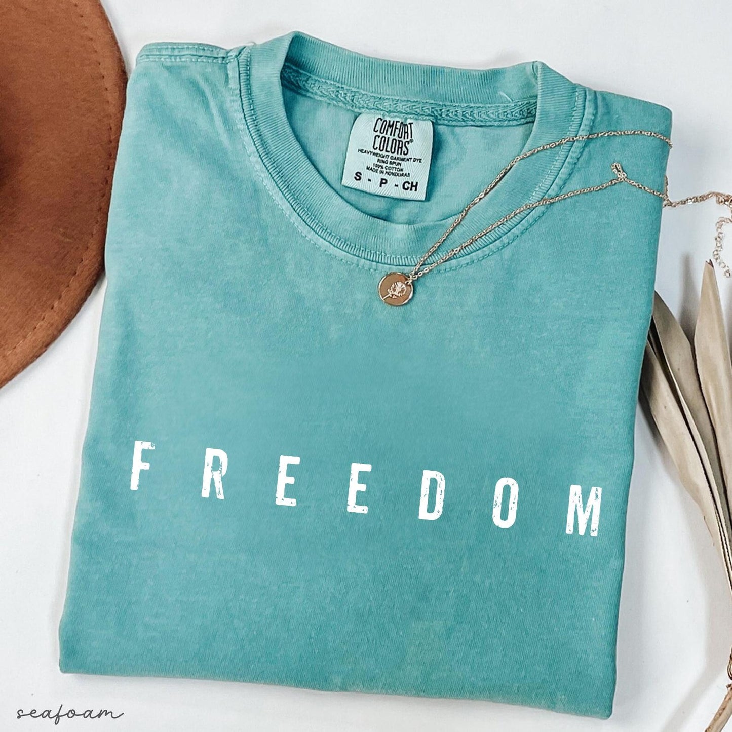 FREEDOM Charlie Kirk Christian Activist Comfort Colors® Shirt