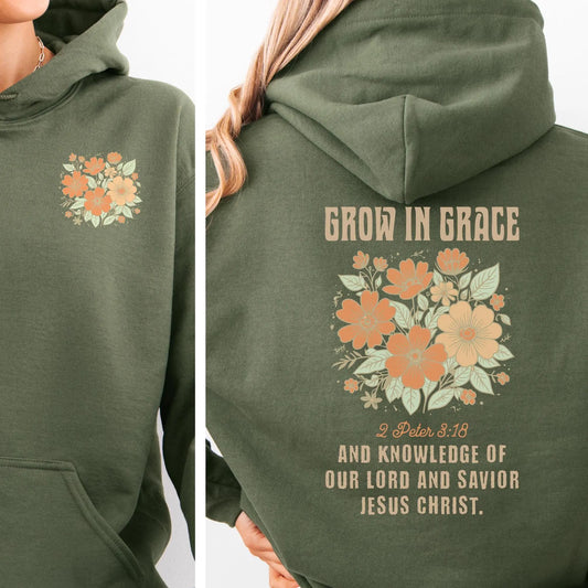Grow In Grace Hoodies