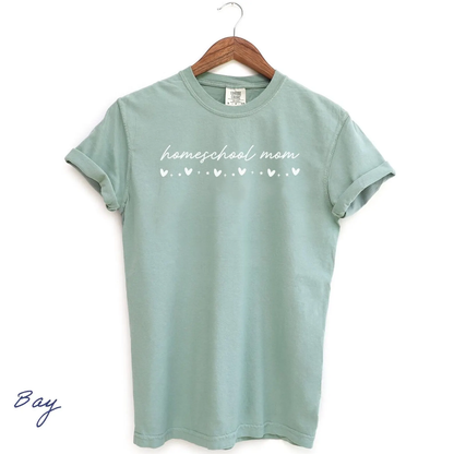 Homeschool Mom Comfort Colors® Tee - Christian Mama Shirt