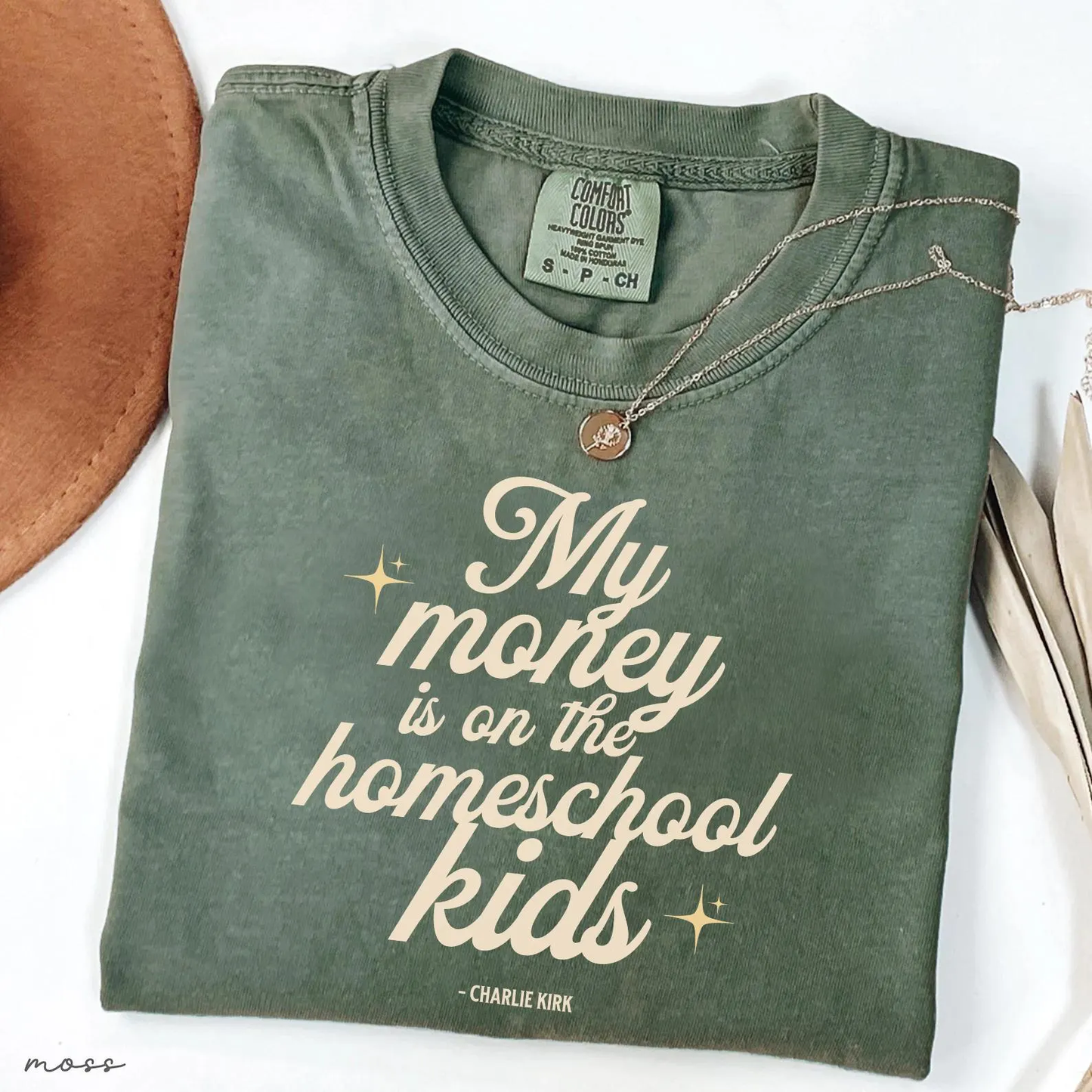 My money is on the homeschool kids Unisex Tee