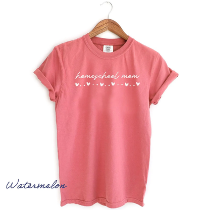 Homeschool Mom Comfort Colors® Tee - Christian Mama Shirt