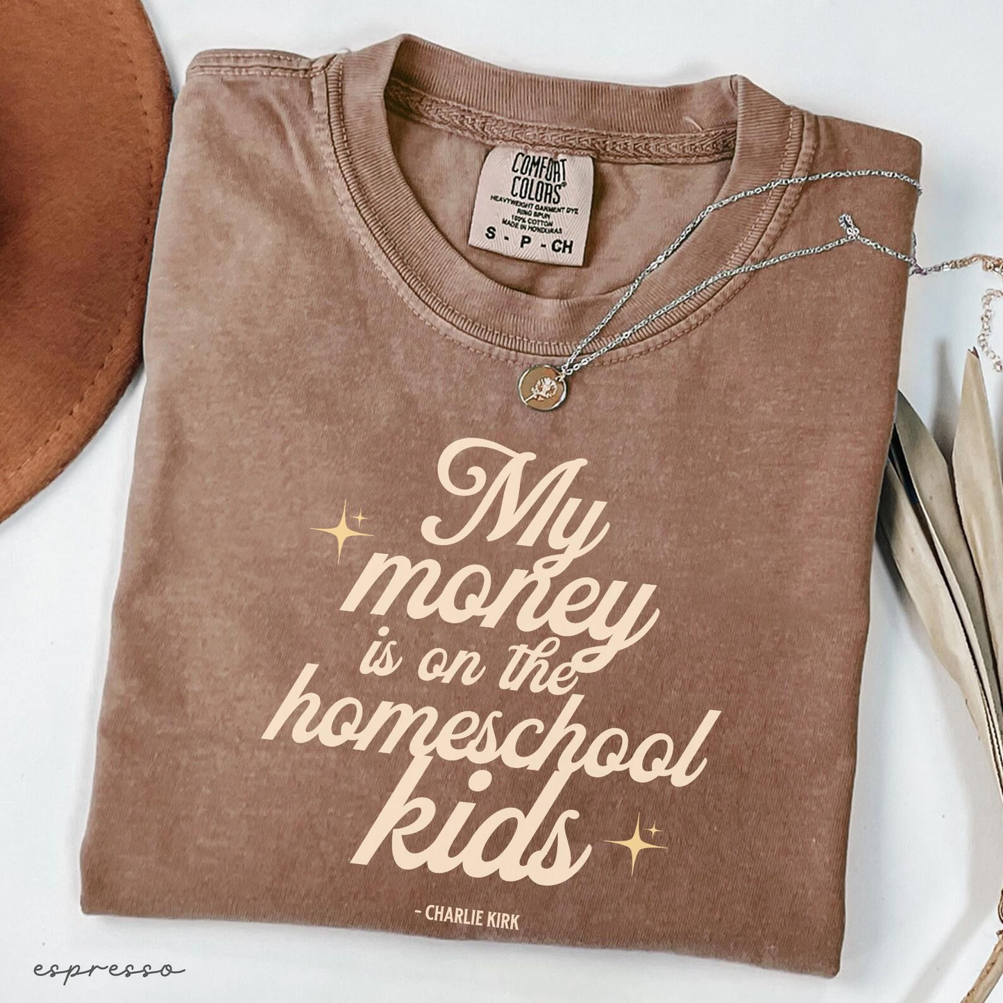My money is on the homeschool kids Unisex Tee