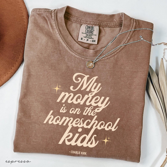 My money is on the homeschool kids Unisex Tee