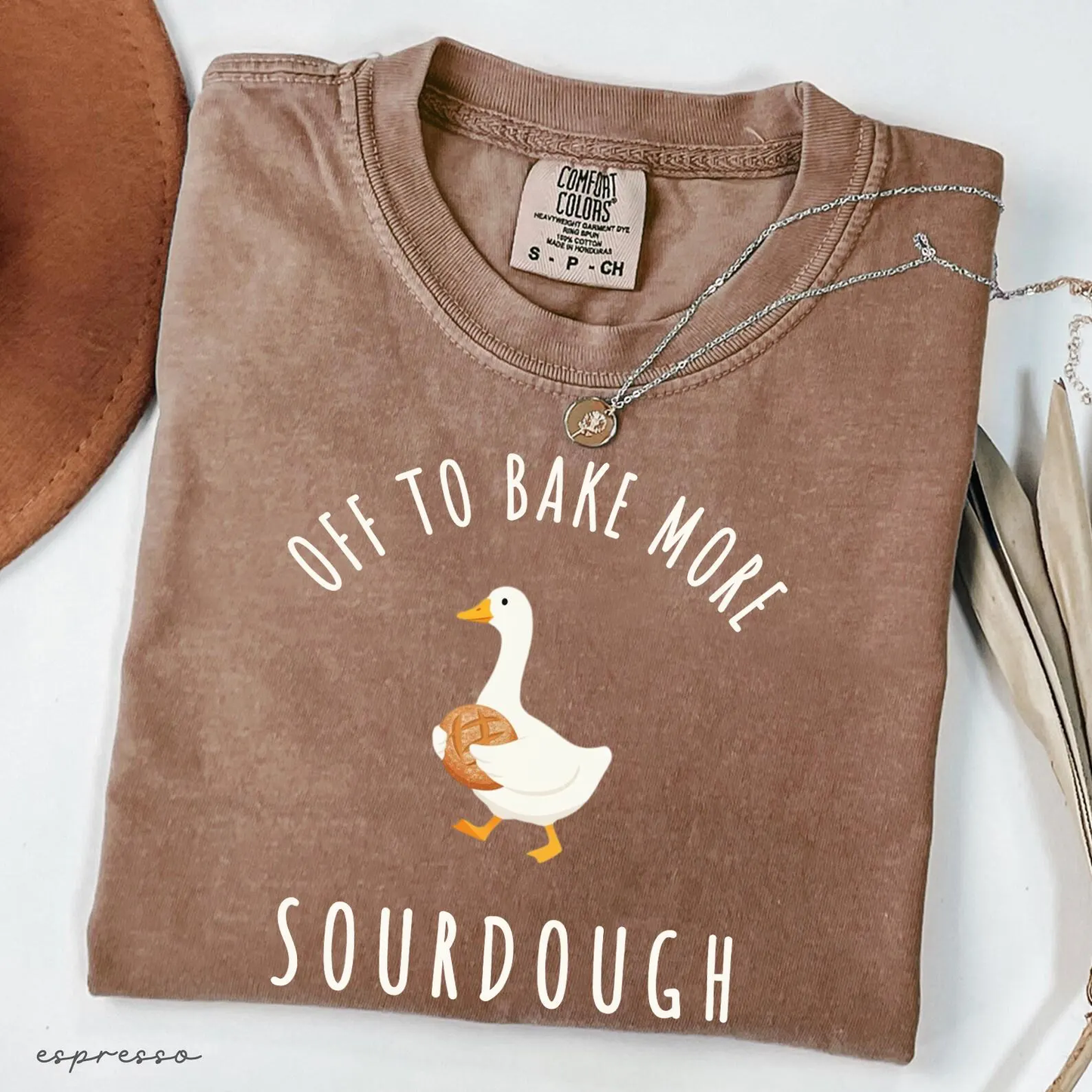 Off to Bake More Sourdough Funny Sourdough Baker Goose Tee