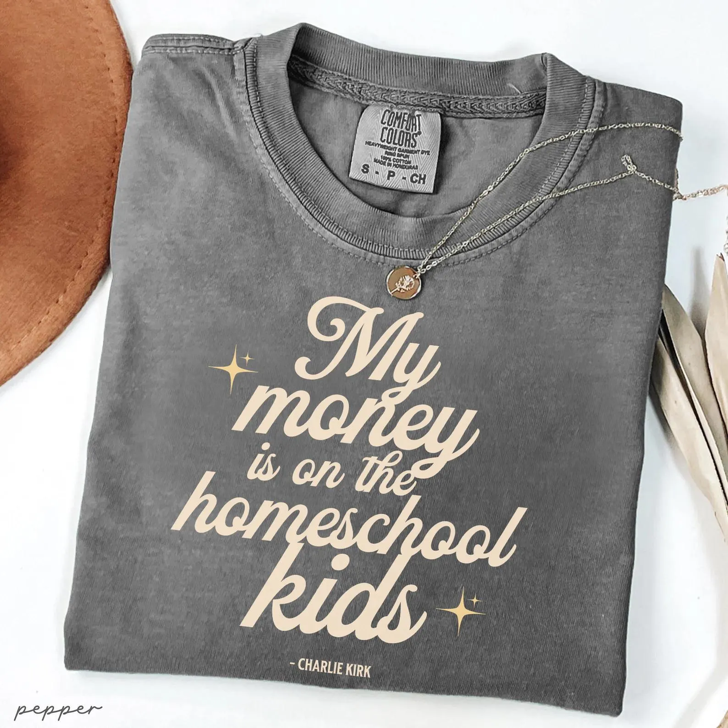 My money is on the homeschool kids Unisex Tee